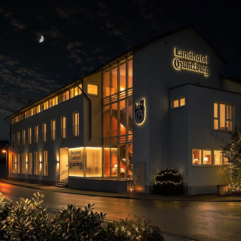 Landhotel Günzburg Außenansicht im Hohenloher Land